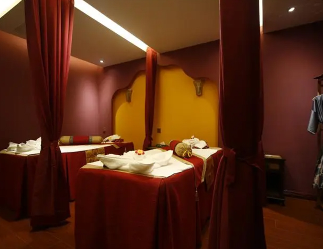 Teyou养生的泡浴区